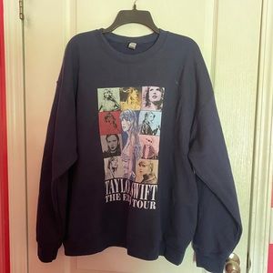 NAVY ERAS TOUR SWEATSHIRT